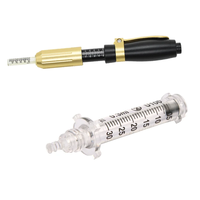 
China Top Supplier Hyaluronic acid Pen 0.3ml 0.5ml Disposable Plastic Syringes Conversion Head 