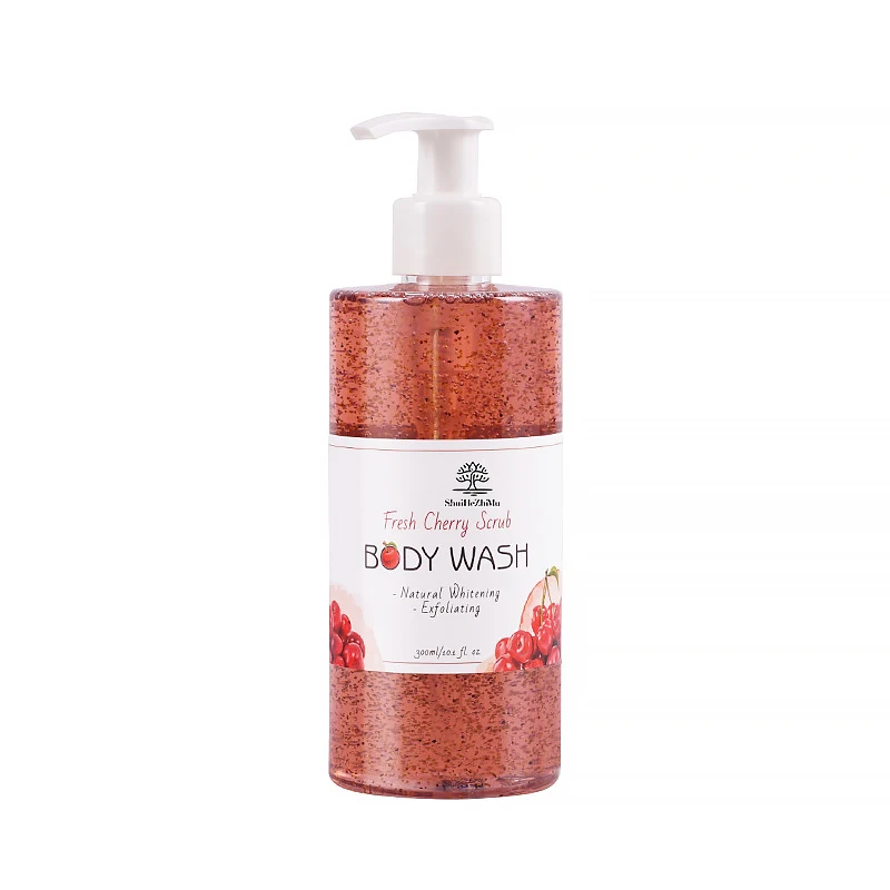 Vitamin C Vegan Herbal Natural Bath Perfumed Liquid Private Label Wholesale Skin Whitening Body Wash Shower Gel