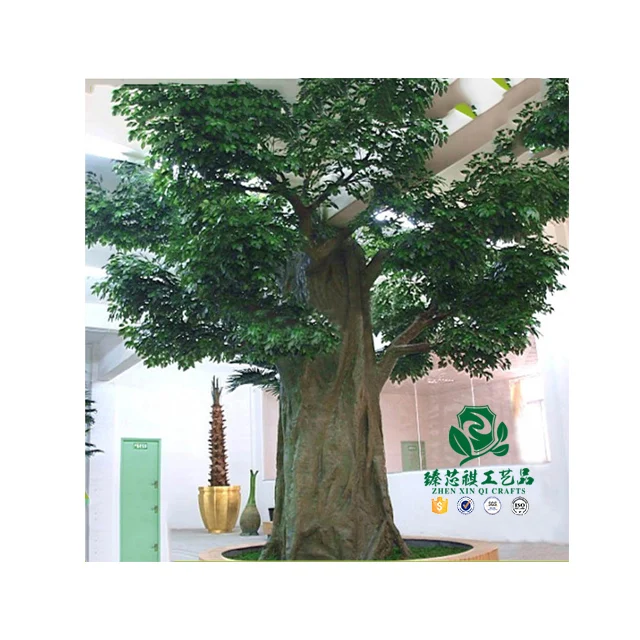 2018 zhen xin qi поделки из стекловолокна ствол искусственное дерево фикус большое стекловолокно banyan