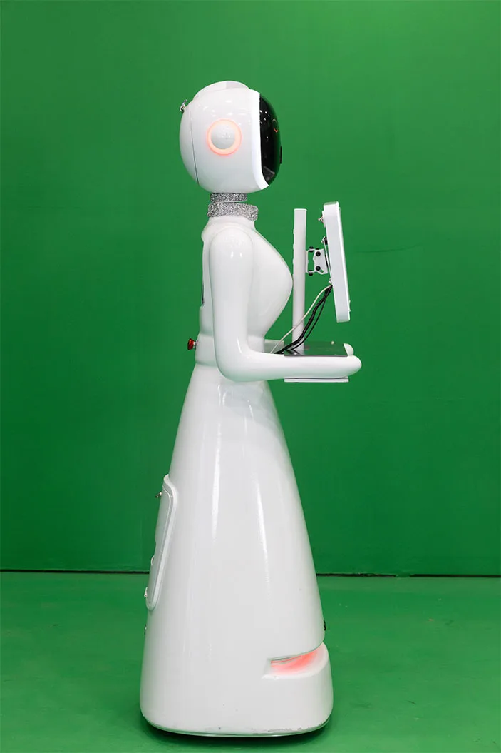 Automatic Print Instant Portable Digital Wedding Photo Booth With Printer And Camer robot Photobooth