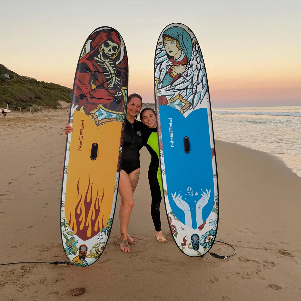 New design OEM manufacturer sup board Inflatable  paddle board surfboard for surfing water sports