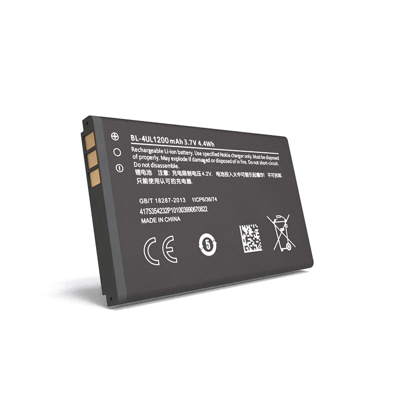 3.7V 1200mAh BL-4UL Mobile Phone Battery for Nokia RM-1011 RM-1126 Lumia 225 Battery