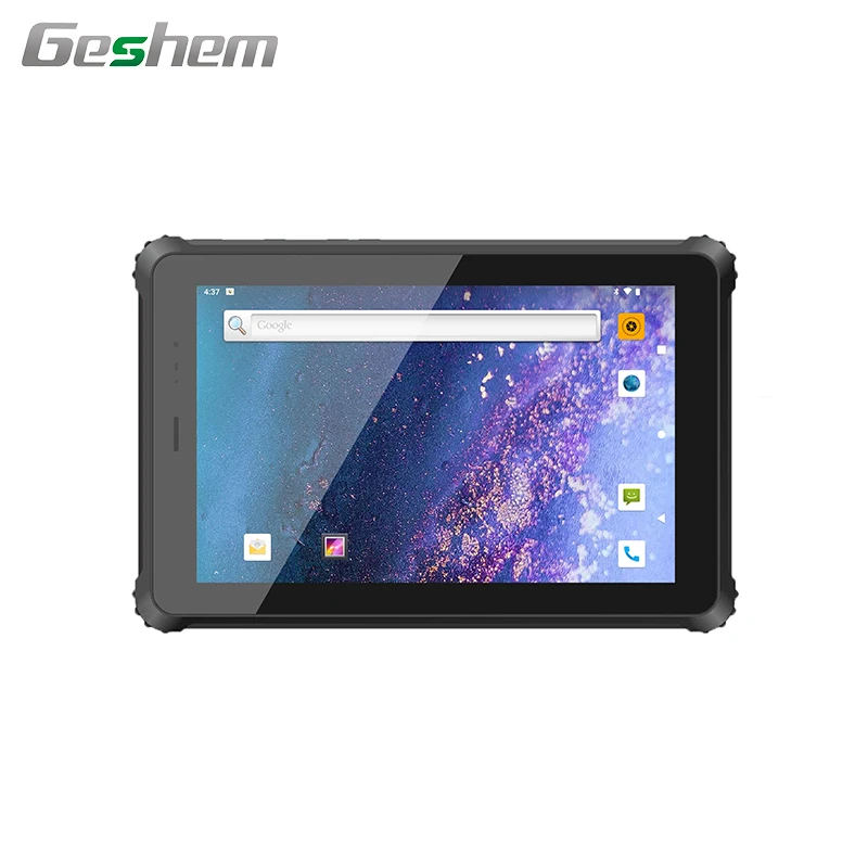 10 Inch Handheld 4G LTE Android Rugged Tablet 1000Nits Sunlight Readable Ip67 Waterproof Nfc Rfid Reader 1D 2D Barcode Scanner