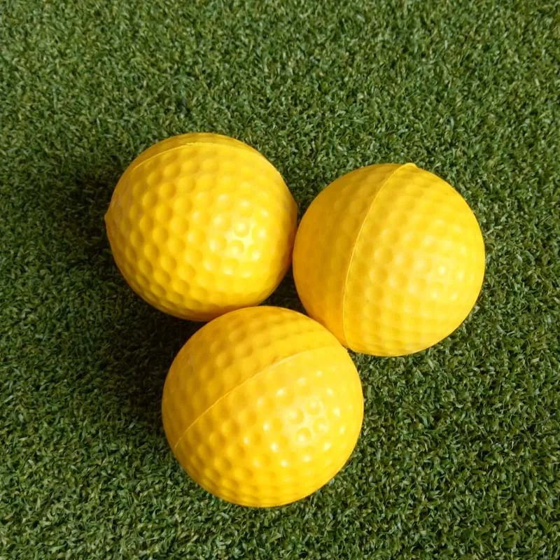 Stress Mini Sport Golf Balls Foam PU Toys For Relieve Pressure