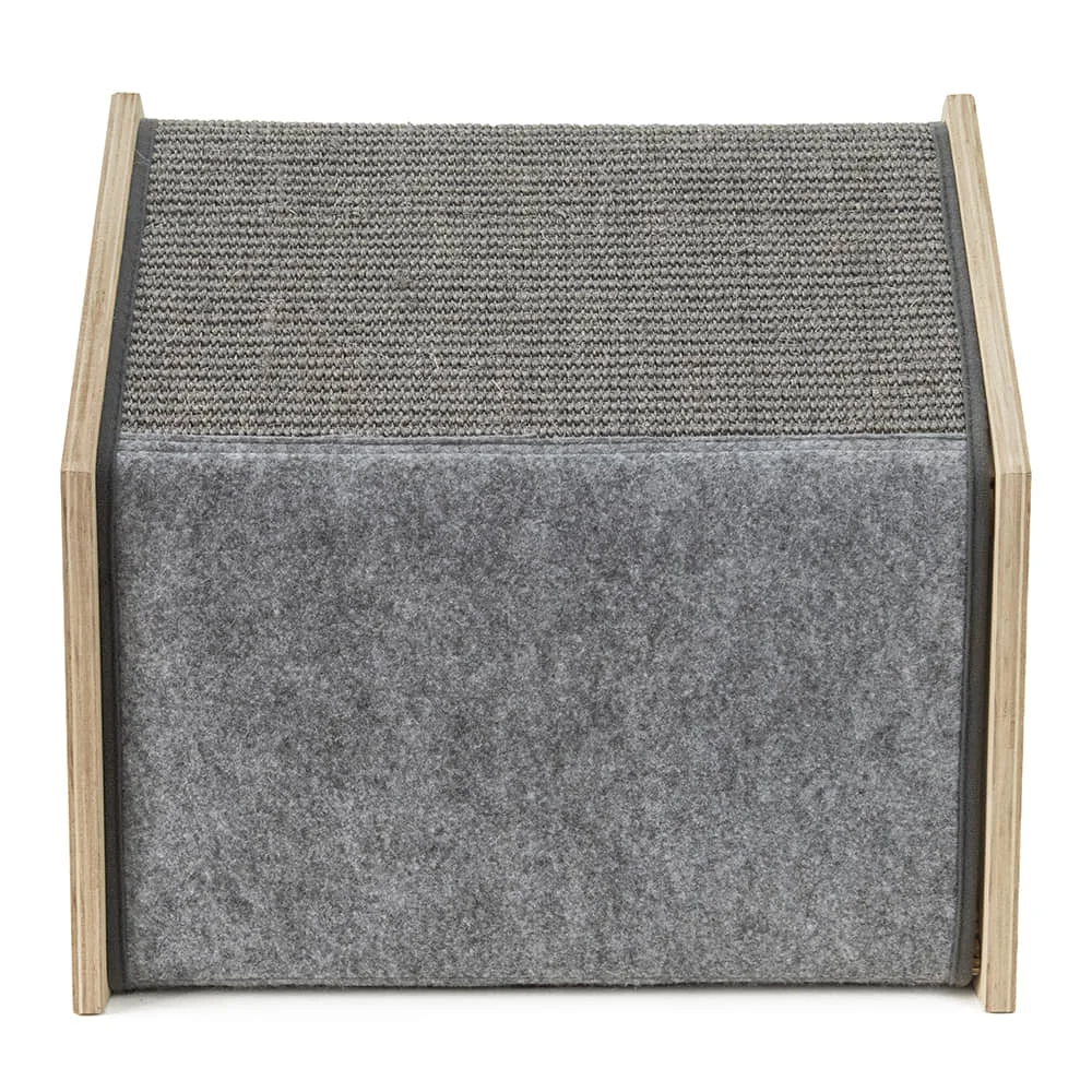 Hot Sale Eco-friendly Wooden Cat Furniture House Indoor Outdoor Pet Dog Bed Cages Warm Cat Cave Condo With Stainless Steel Bowls