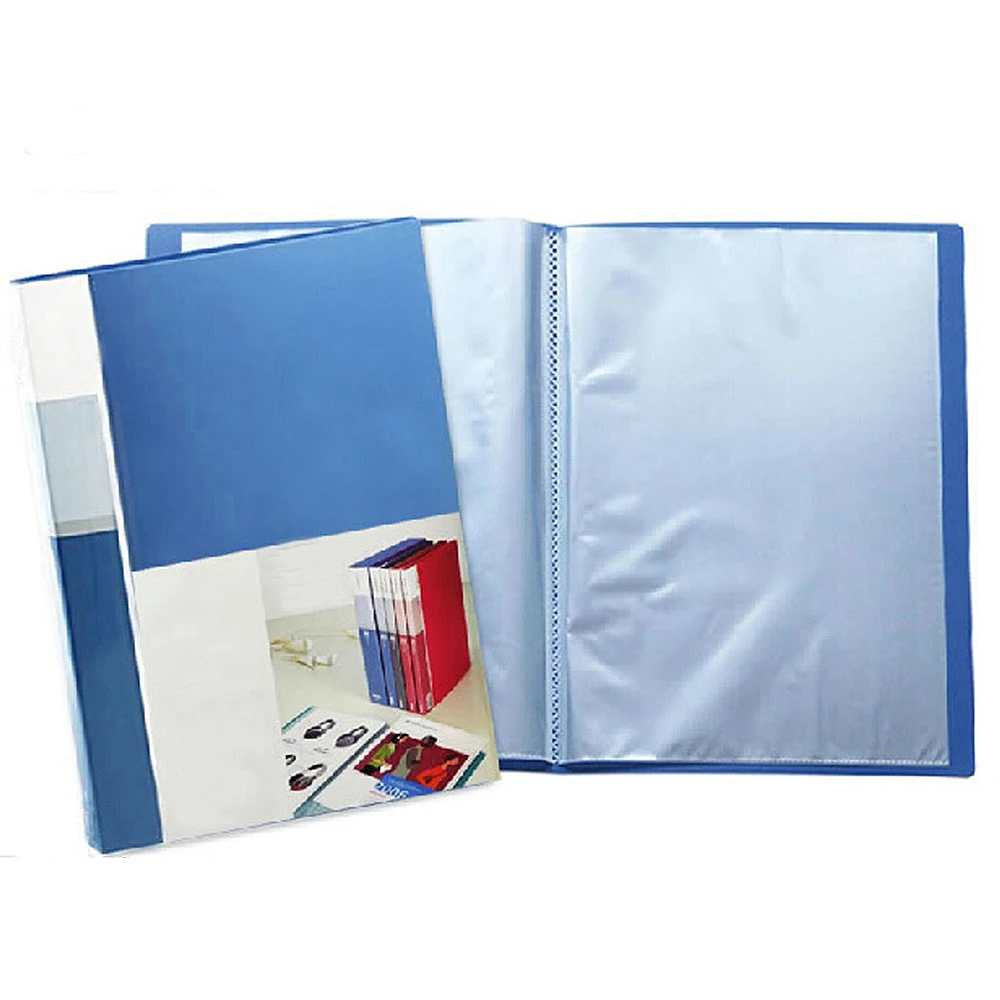 Pp Cover File Folder Display Book Filling Product With A4 20 Inner Pages School File Folder Organizer
