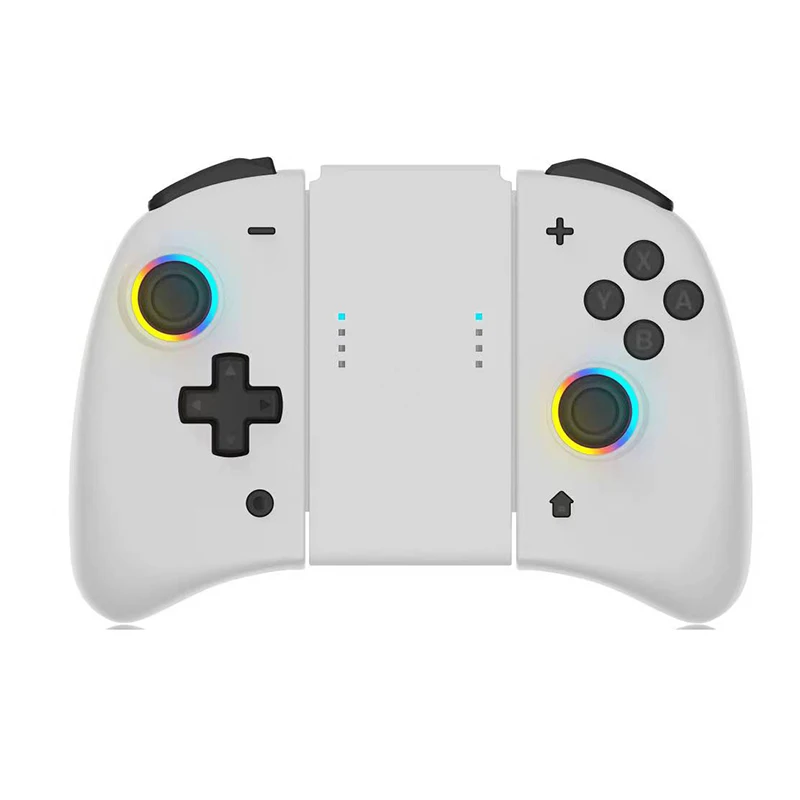 Big Size Switch Controller L/R J-con with Wake-up Function  Programmable Button RGB Light  for Joypad Switch Wireless
