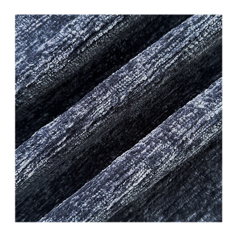 Luxury Velvet Upholstery Chenille Fabric For Sofa Furniture Car Seat Bedding