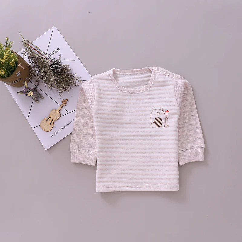 
2021 Новое Осеннее детское нижнее белье, топы для мужчин и женщин, детские домашние пижамы из чистого хлопка 