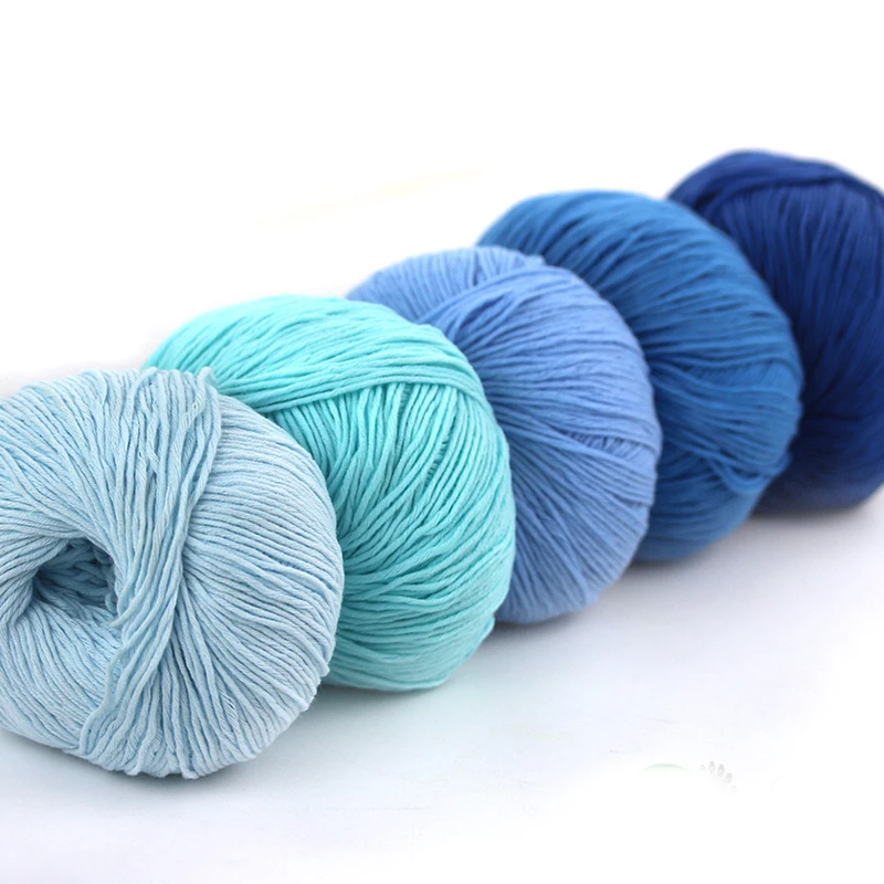 Heny wholesale  cotton polyamide blend yarn crochet cotton yarn dyed baby milk cotton yarn crochet for hand knitting