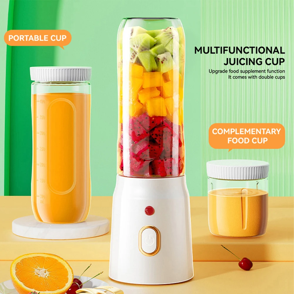 High Speed Usb Rechargeable Mini Fresh Juice Juicer Mixeur Fresh Fruit Mixer Bottle Smoothie Portable Bottle Blenders