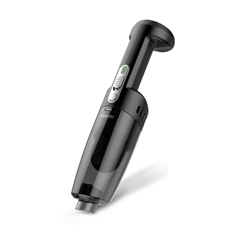 YANTU V01 black high power portable wireless 120w cordless handheld car strong suction 7000PA vacuum cleaner for car
