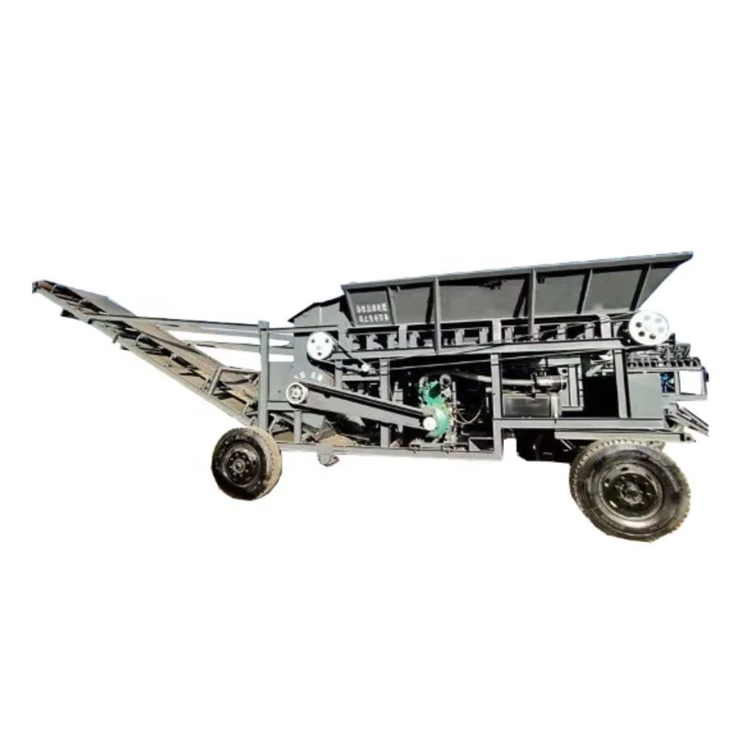 Mine equipment soil crusher