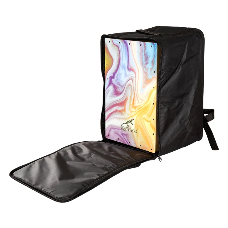 Gecko hot sale L01 Drum protector Nylon 600D Polyester oxford percussion instrument drum rucksack cajon carrying bag drum case