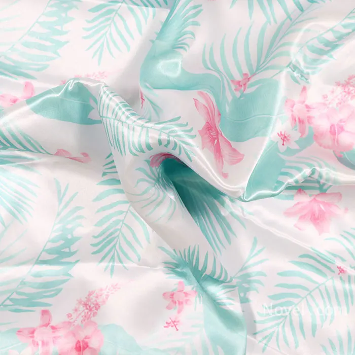 Custom Hair Skin Care Gift Luxury Sleep Silk Satin Eye Mask Silk Pillowcase Set