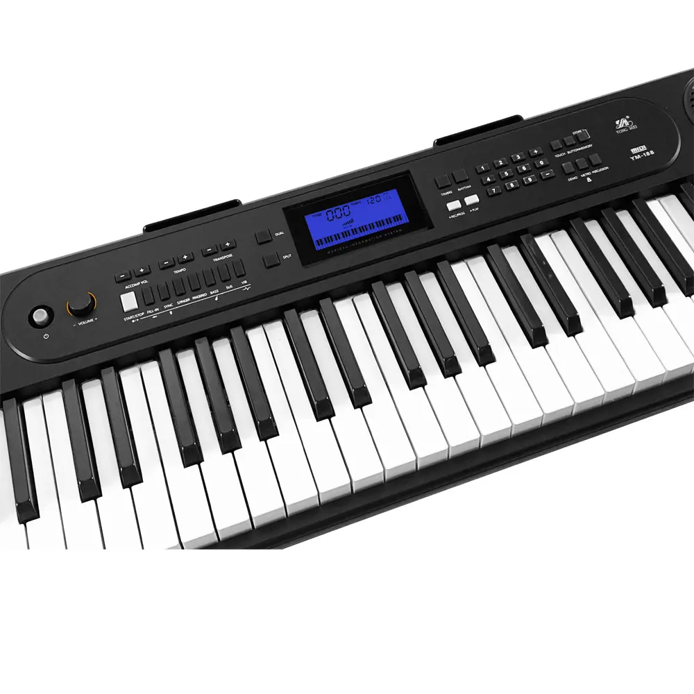 Fast Sales for New Best Factory Outlets  Piano Keyboard Midi Keyboard Usb Midi Keyboard With Led Display