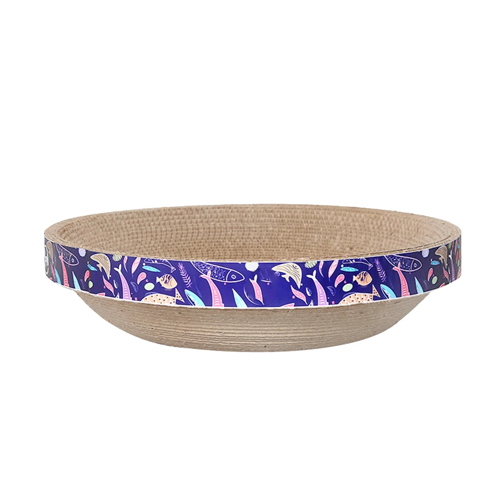 Wholesale Multi Shape Corrugated Paper Cat Scratch Pad Durable Cat Scratching Cardboard Cat Toy Scratcher