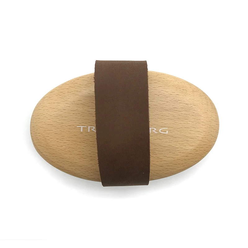 Natural bristles cellulite exfoliating body smoother skin bath brush