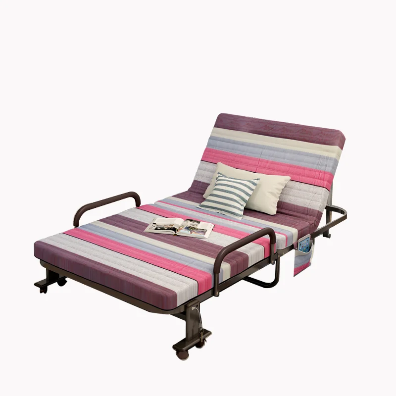 
Best selling foldable italy metal adjustable single double folding the bed 