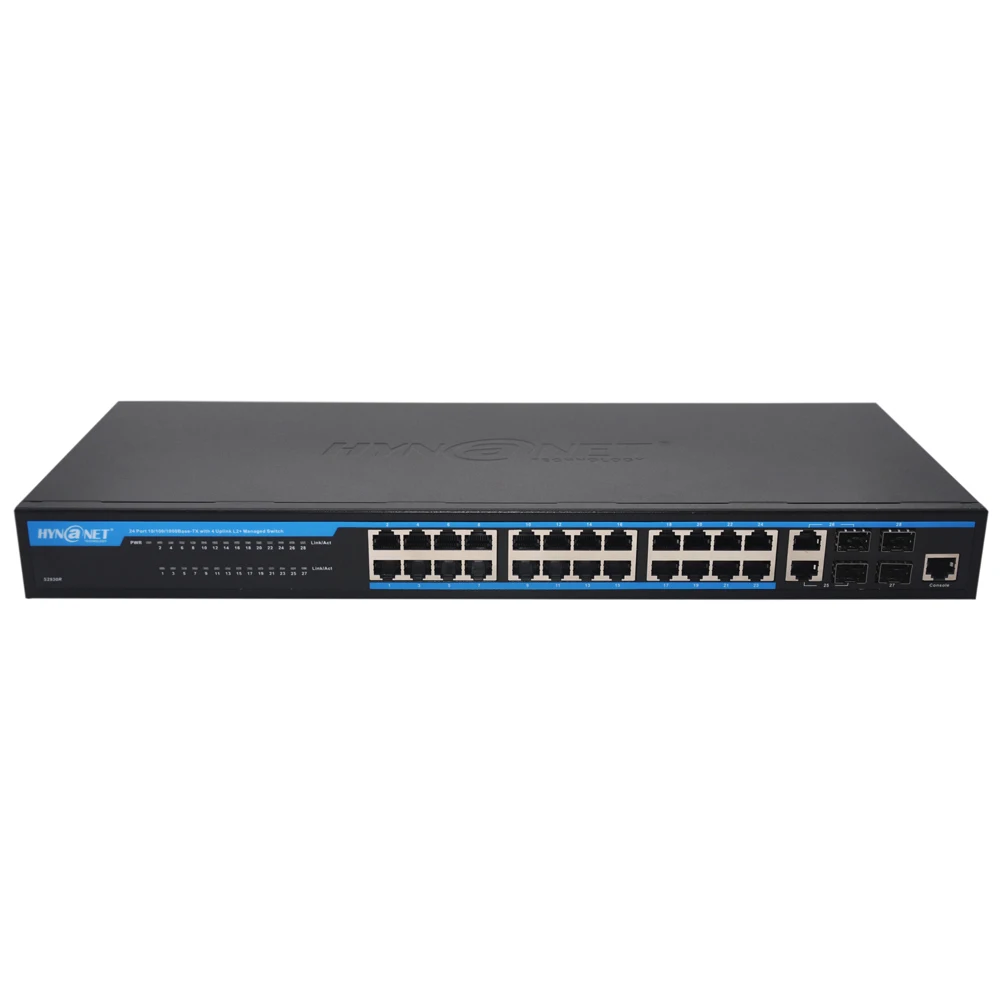 24 port gigabit L3 managed 10gb Uplink Ethernet switch