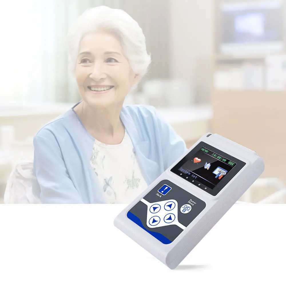 CONTC TLC5000 Cardiac Test heart attack preventice Holter Ecg With Analysis
