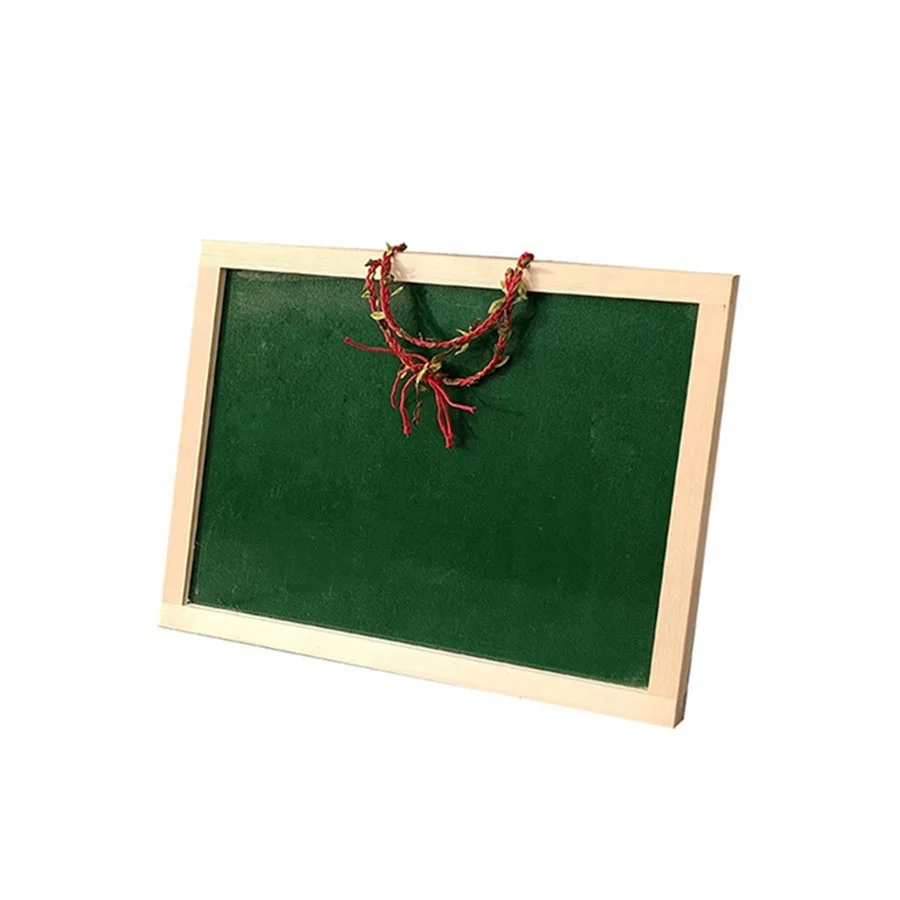 Hot Sale At Low Prices Natural Portable Writing Black Board Writing Board