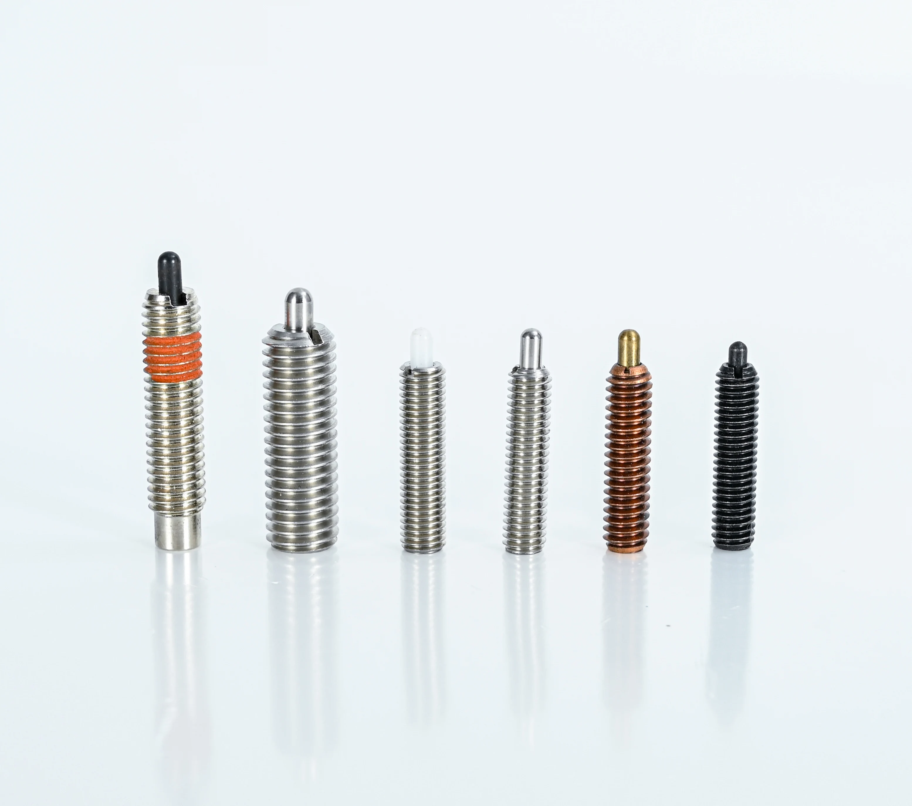 SANGONG Stainless Ball Plunger  Spring Jackscrew with Black Zinc Plated