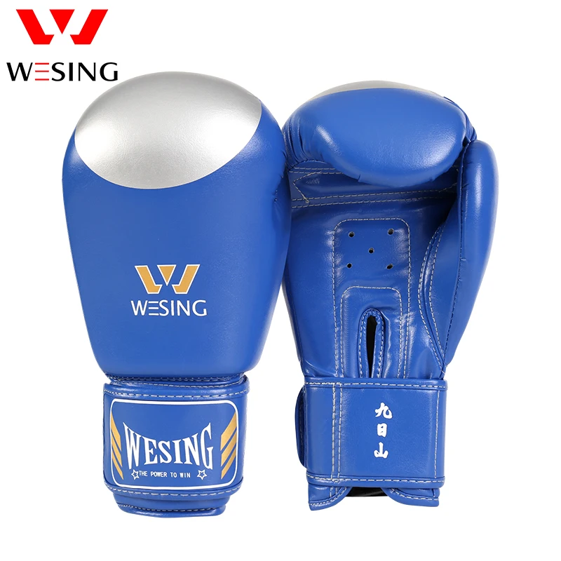 Wesing Custom Logo Guantes De Boxeo Orginal Wesing Durable Quality Types Contest Boxing Gloves