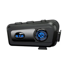 2023 venta caliente auriculares gratuitos para cascos de motocicleta microfono Bluetooth 5.3 auriculares de motocicleta