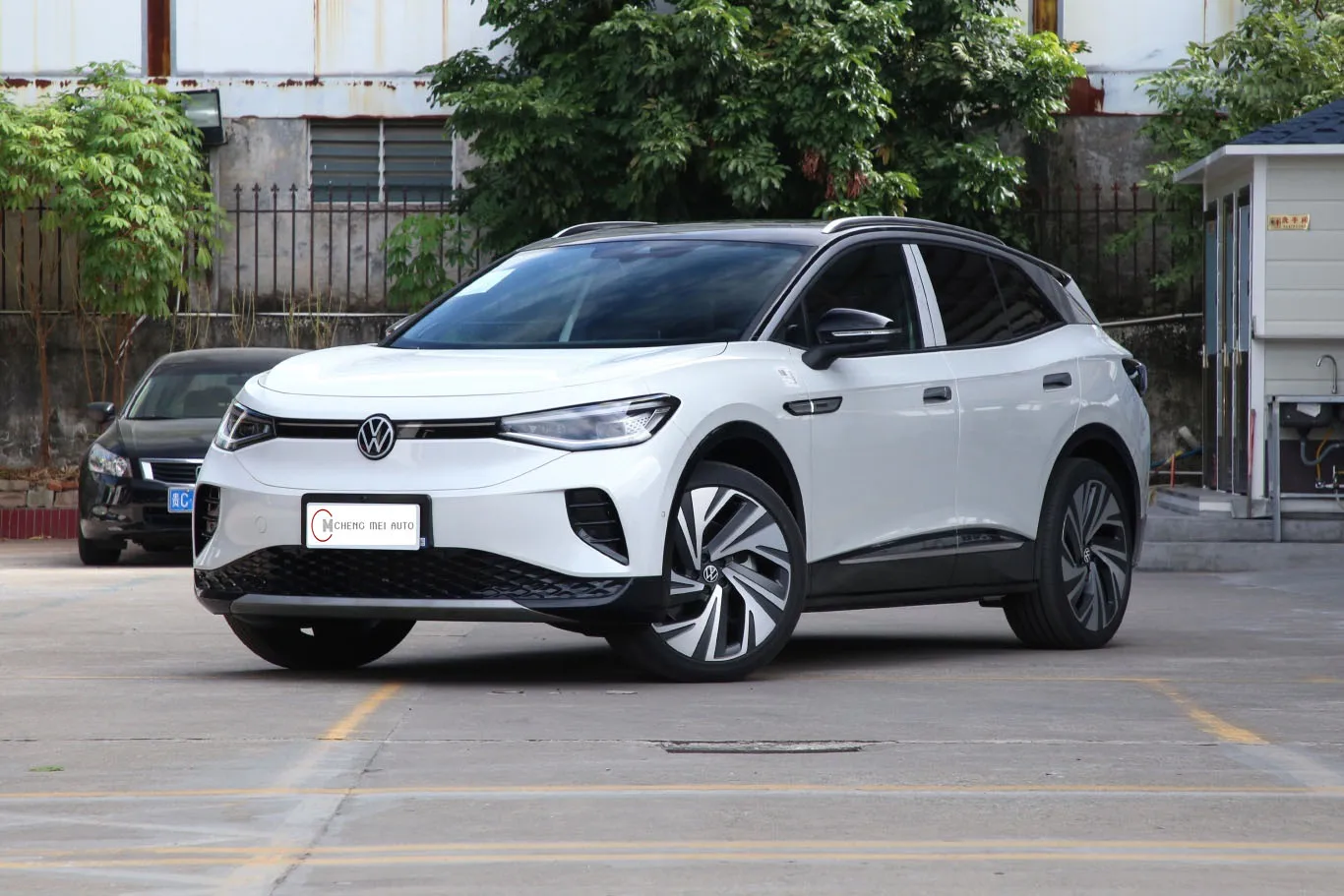 2024 Volkswagen ID.4 CROZZ 560 км полноприводные электрические подержанные автомобили PRIME edition