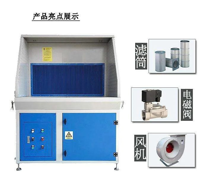 China supply whole sale mobile  downdraft table paint booth for sale with CE