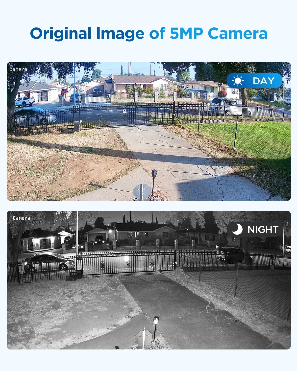 4COVR Vandal-proof IP67 Dome Mic AI Person Detection Wide Angle IR Night Vision Business Home 5MP PoE Security Camera IP Outdoor