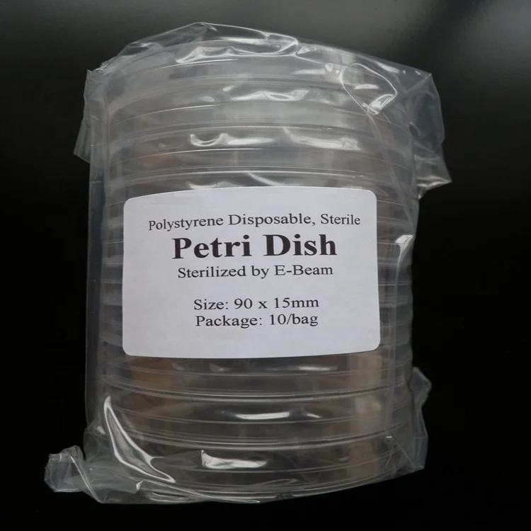 Factory Outlet 35mm 60mm 70mm 90mm 100mm 120mm 150mm petri Dishes Medical Lab Sterile Petri Dish