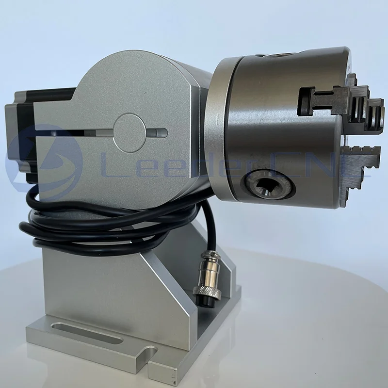 Rotary axis 80mm max for fiber laser marking machine 20w 30w 50w fiber laser metal laser rotary
