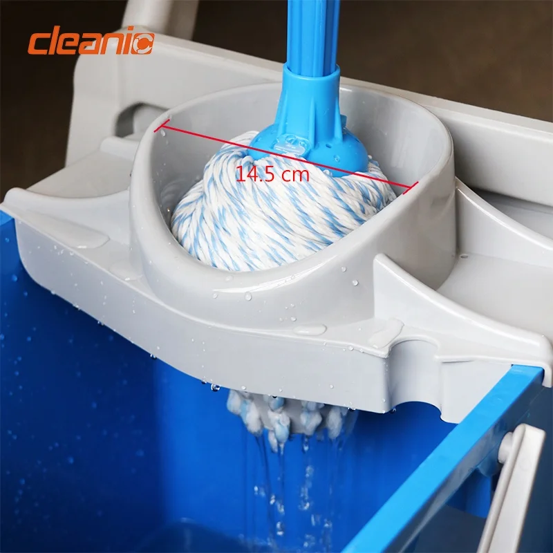 Foshan custom cleaning tool factory hand push professional hotel room mini cleaning trolley with 25 litre bucket