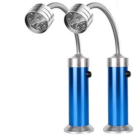BBQ Grill LED Light with Magnetic Base, Flexible Gooseneck, Multipurpose Barbecue Grilling Camping Emergency Light 25*35*205mm