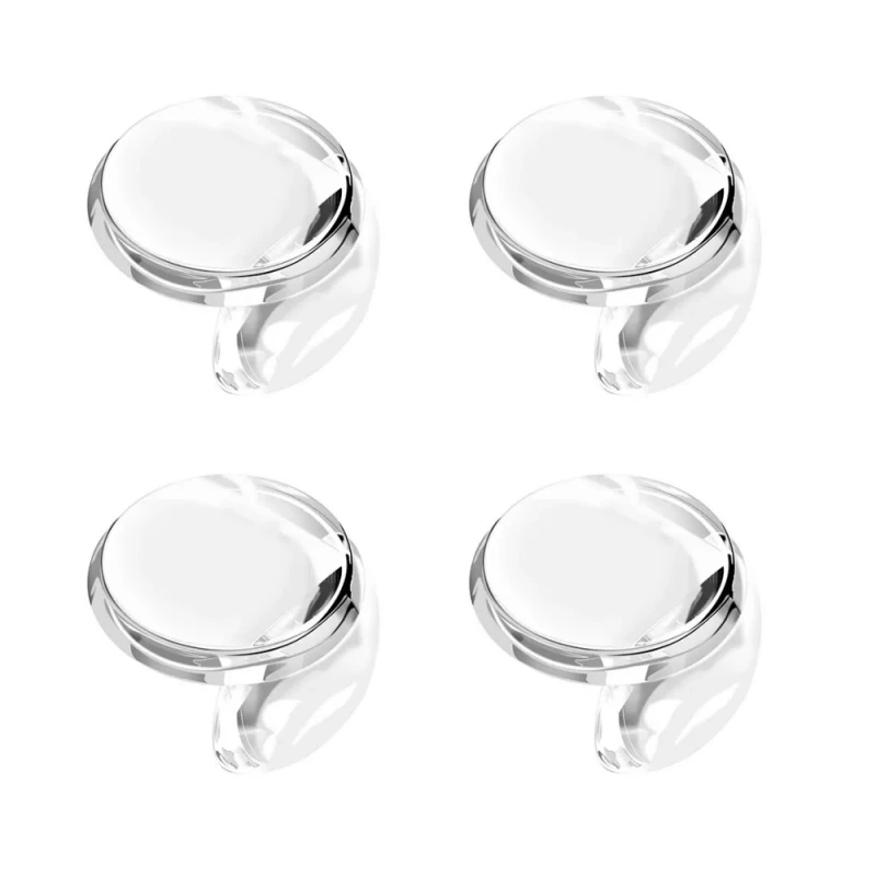 Baby Safety PVC Furniture Corner Protectors Sharp Table Edge Covers for Glass Tables Silicone Rubber Corner Covers for Tables