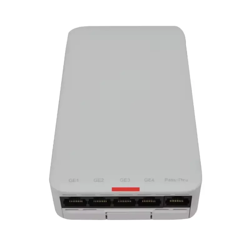 A next generation Wi-Fi 6 (802.11ax) wall plate Access Point (AP) AirEngine 5761-12W