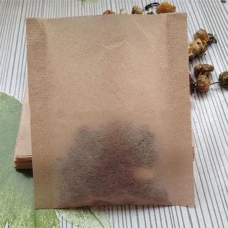 Natural Color Heat Seal Filter Paper Tea Bag Packaging Tea Bag