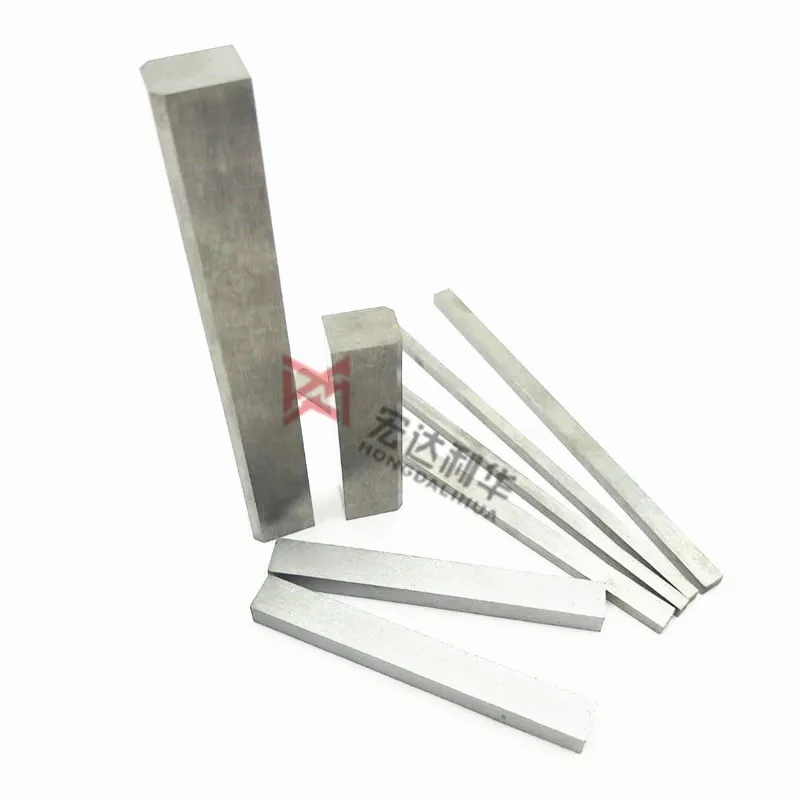 170*80*1.0~20 MM Blank HSS Solide Alloy Carbide Cutters strips /plates/bars With Angles For Cutting Tools