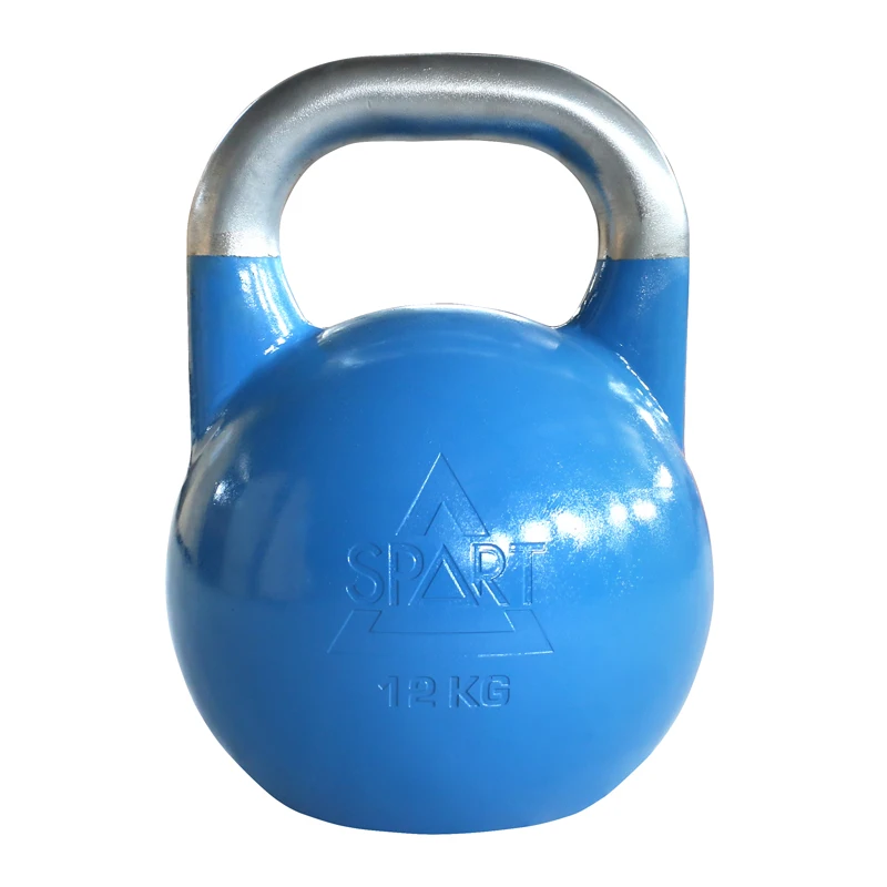 
Amazon 12kg 16kg 24kg Professional Home Gym Colorful Competition Stainless Steel Kettlebell 