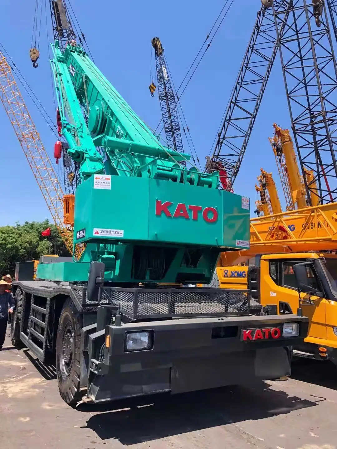 Used 50 ton Kato KR-50H Rough Terrain Crane used/second hand KR50H Kato Off-Road Truck Crane