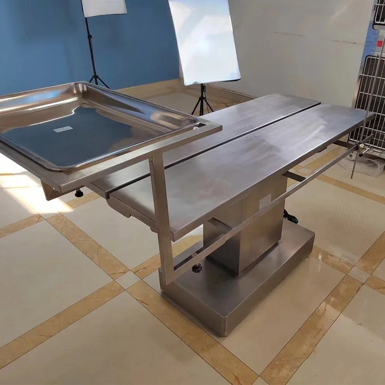 V Shaped Veterinary Operating Table Electric Lift V  Vet Surgery Table For Vet Clinic