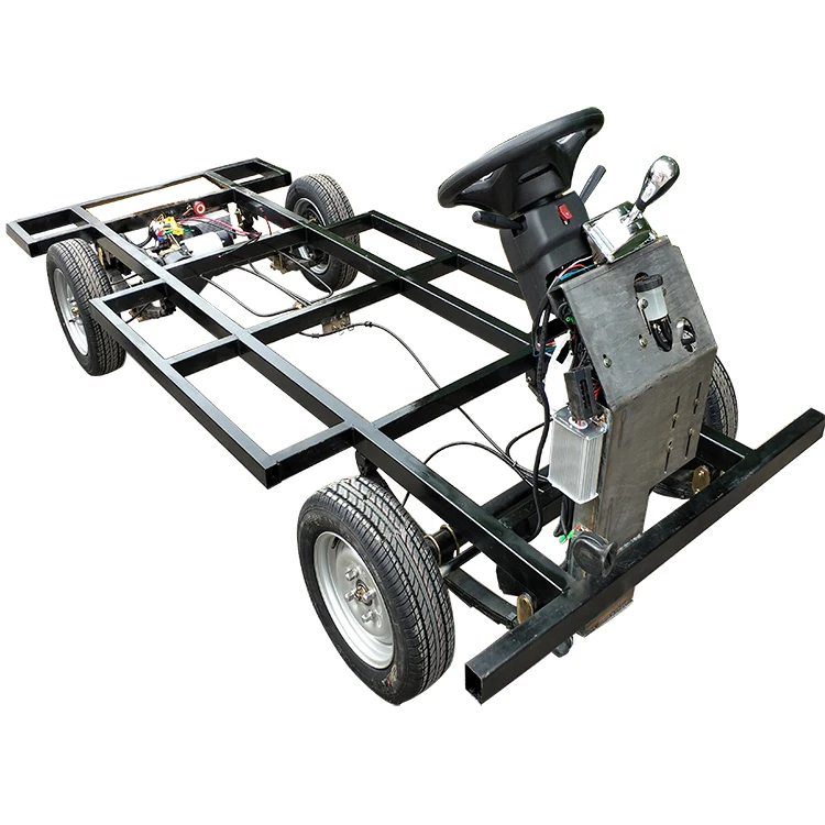 Custom golf cart tour car patrol car quadricycle chassis plus rear axle