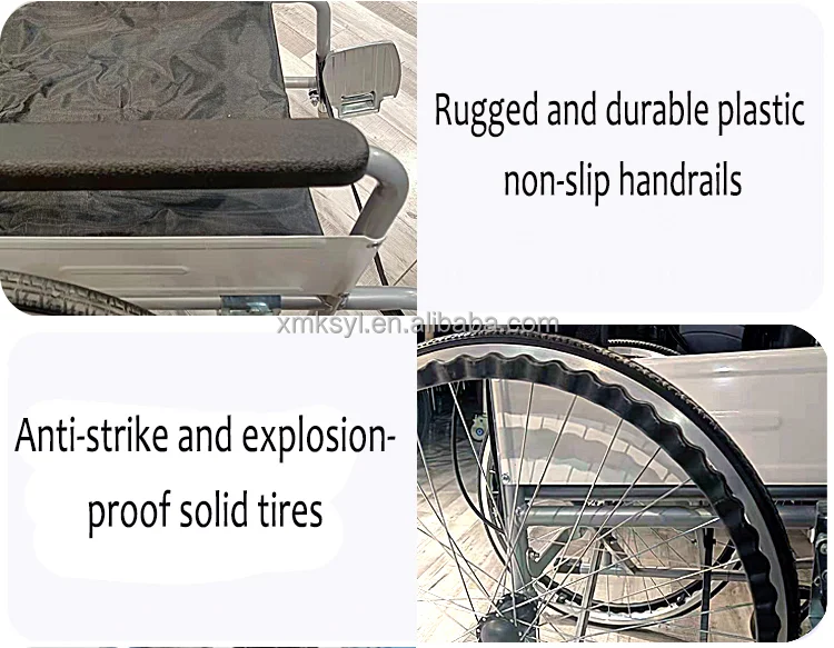 Manufacturer Supply  Portable Foldable Manual Wheelchair Price For Elderly And Disabled
