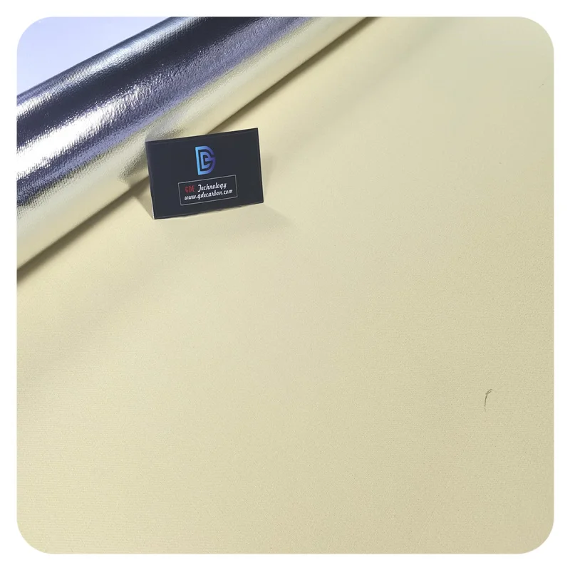 Огнестойкая алюминиевая фольга с защитой от термического излучения, тканая ткань из алюминия, изготовленная на заказ углеволоконная ткань