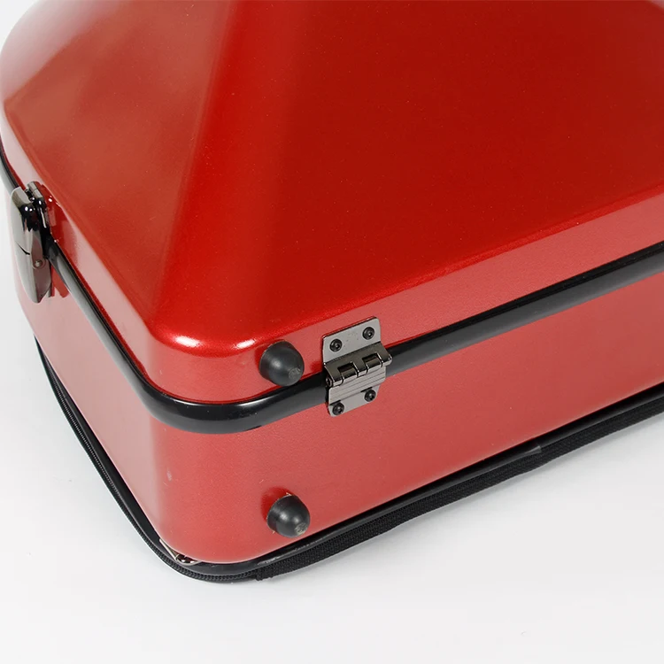 Cheaper Price Instruments case Waterproof PC Split French Horn case for French Horn Protect
