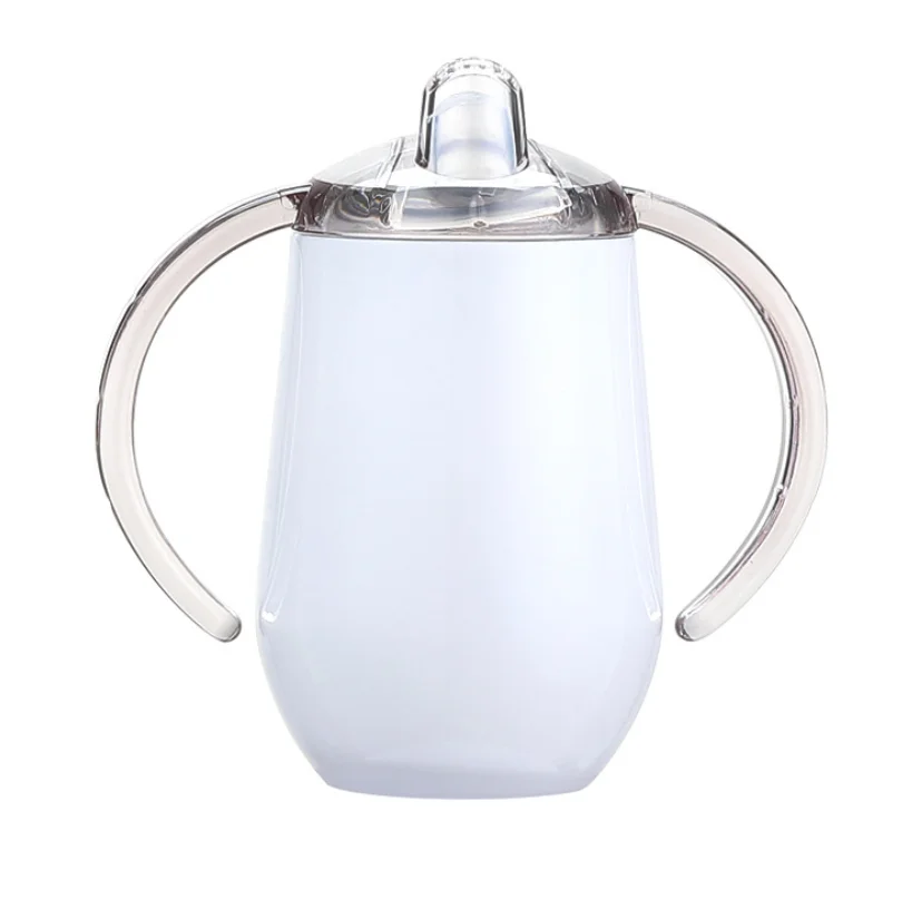 10/14oz Stainless Steel Insulated Sippy Cup for Toddler and Baby with No-Spill BPA FREE lid,  stainless steel toddler Sippy Cup