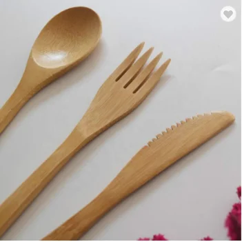 Wholesale Prices Factory bamboo cutlery Disposable Tableware