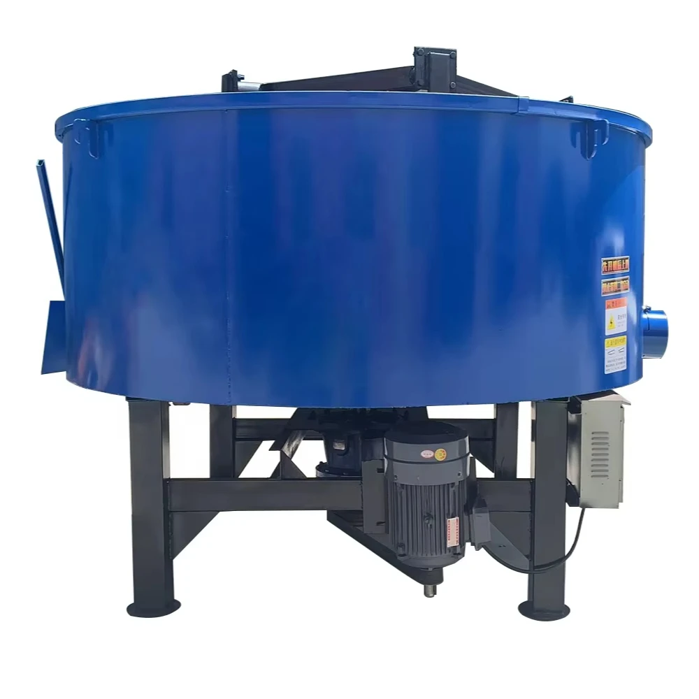 JW350-1000 factory price vertical flat mouth mixer Cement mortar mixer for forced concrete small storage tank
